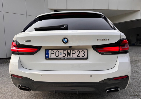 BMW Seria 5 cena 247000 przebieg: 89975, rok produkcji 2020 z Poznań małe 781